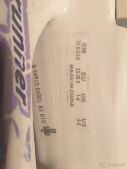 korčule nastavovacie 33-36,5 - 3