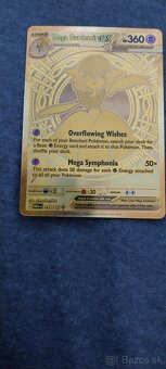 Zlatá pokémon karta gardevoir ex top hit - 3