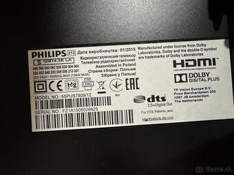 4K LED Smart TV Philips 55” (139 cm) - 3