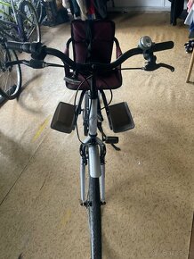 Dámsky horský bicikel s detskú sedačku - 3