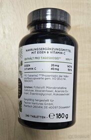 Železo 20 mg+42 mg prírodného vitamínu C - 3