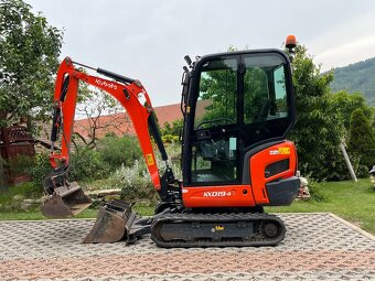 minibager KUBOTA KX019-4 / 1841mth / sada lopat - 3