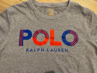 Tričko Ralph Lauren sivé L - 3