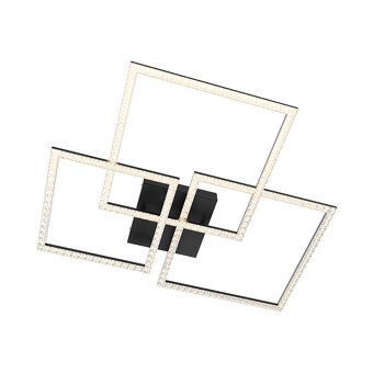 LED krištáľové stropné svietidlo Braytron 80W – luxus s diaľ - 3
