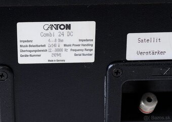 Predám pasívny subwoofer CANTON Combi 24 DC - 3