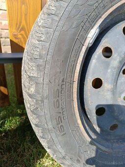 Zimné pneu na diskoch 165/65/R14 - 3