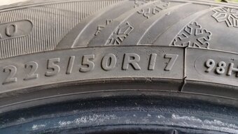 Zimná pneumatika 2ks 225/50 R17 94H Dunlop SP Winter Sport4D - 3
