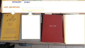 Katalogy ZŤS - UNC200, UNO-180,UDS 114,UN 053 a iné - 3