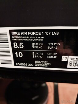 Panske nike air force č.8 - 3