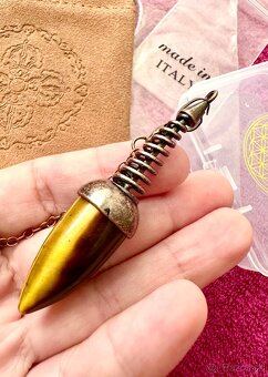 Nové kyvadlo + kožené vrecko - 3