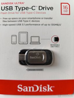 SanDisk Flash Drive for  USB Type-C 16GB - 3