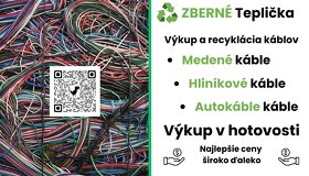 Recyklácia káblov, Medené káble, hliníkové káble, auto káble - 3