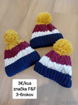 Jarne čiapky, zimné čiapky a klobúčiky na leto - 3