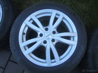 17" AL disky Dezent so zimnymi pneu 215/55R17 94H - VW grou - 3