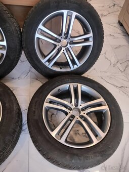 4ks alu disky orig. Mercedes 5x112 R20 pneu 275/50 r20 - 3