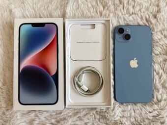 Predám Apple iPhone 14 plus,256GB, modrý,top stav - 3