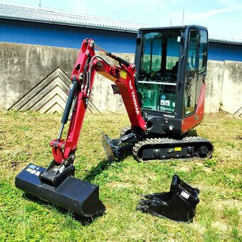 Pásové rýpadlo Yanmar SV15VT minibager (1.700kg) záruka - 3