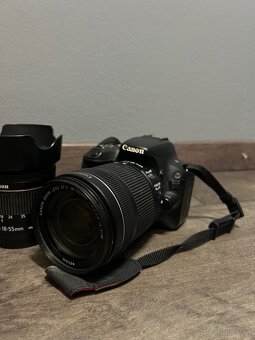 Canon EOS 200D + 3 objektívy + 2 batérie + nabíjačka - 3