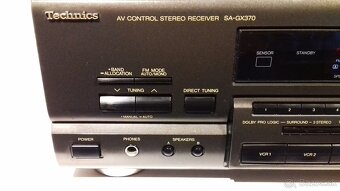 5.1 zvuk =220W Receiver TECHNICS SA-GX370, JAPAN, AR13, AR19 - 3