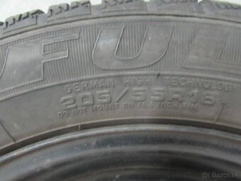 Zimné pneumatiky - Fulda Montero 205 55 R16 plechy VW/ŠKODA - 3