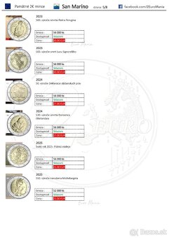 2 euro mince San Maríno - 3