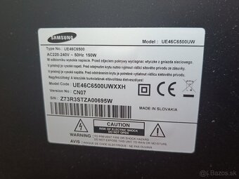 Predam funkcny pouzivany 46'' televizor Samsung UE46C6500U - 3