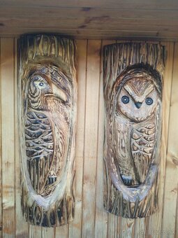 Drevorezba sovy - 3