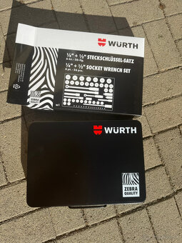 Wurth Sada nástrčných kľúčov 1/4" a 1/2" - 3