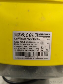Vysokotlakovy cistic Karcher K3 - 3