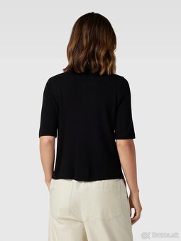 dámsky kardigan čierny - S - 3