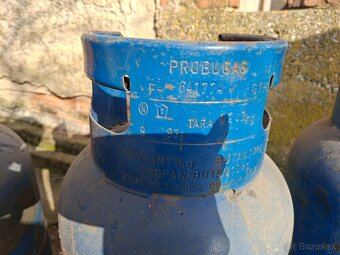 Propán butánové flaše. 3 kusy prázdné - 3