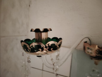 Nastena lampa.Borske sklo. - 3