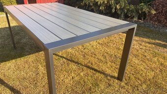 Hliníkový záhradný stôl 176x90 - 3