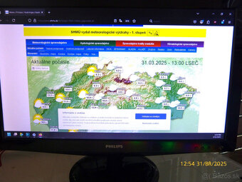 22"fullhd led lcd Philips s vga a dvid a audio vstupom 30e - 3