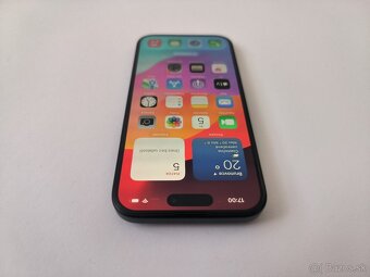 apple iphone 15 256gb Midnight / Batéria 100% - 3