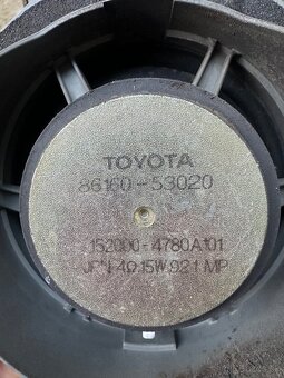 Predám reproduktory Lexus is200 basy výšky 165mm - 3