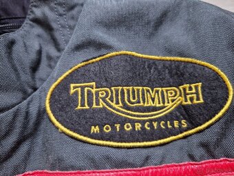Pánská textilní moto bunda TRIUMPH velikost S (46) 1064 - 3