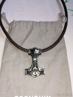 Predám vikingsky náhrdelník Thorove kladivo Mjölnir - 3