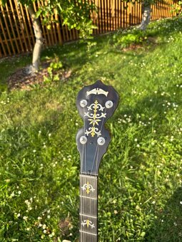 Predám 5 strunové banjo Deering Deluxe - 3