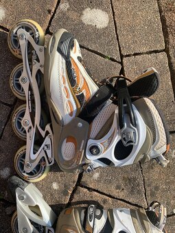 Predám lacno kolieskové korčule+zadarmo skateboard - 3
