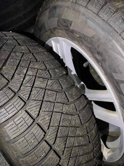 ❄️4ks alu disky orig. Dezent 5x108 R18 pneu 235/60 8mm - 3