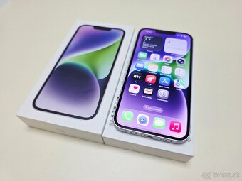 APPLE IPHONE 14 128GB PURPLE TOP STAV,BATERKA 100% - 3