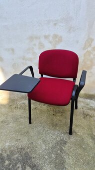 Kancelářské stohovací židle větší počet kusů - 3