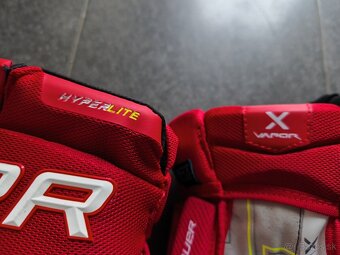 Rukavice BAUER Hyperlite 14" červené - 3