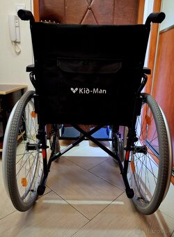Invalidný vozík SteelMan 48 cm – skladací, v záruke - 3