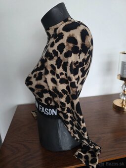 Leopardi crop top - 3