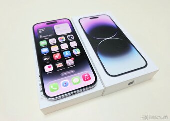 Apple Iphone 14 PRO 128GB DEEP PURPLE ,BATERKA 100% - 3