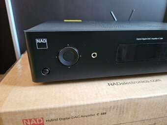 Zosilnovac NAD C389 + Bluesound MDC2BluOS-D - 3