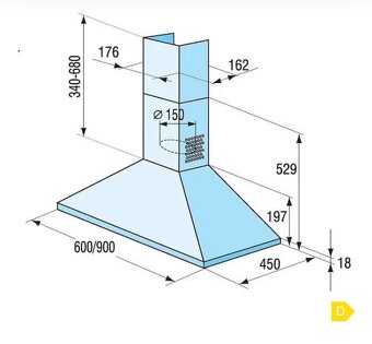 Predám odsávač pár Mora OK 623 X - 3