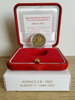 2€ mince MONACO PROOF 2019-2024 - 3